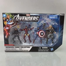 Marvel Universe Avengers Comic Collection 3.75” Action Figure 4 Pack Walmart NEW