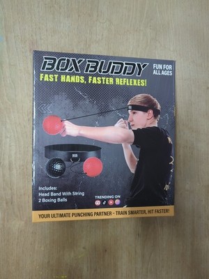 NEW Box Buddy Reflex Ball Training Set Boxing Speed Reaction Punch Trainer