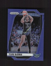 2024 Panini Prizm WNBA #105 Teaira McCowan Blue Prizms #/199