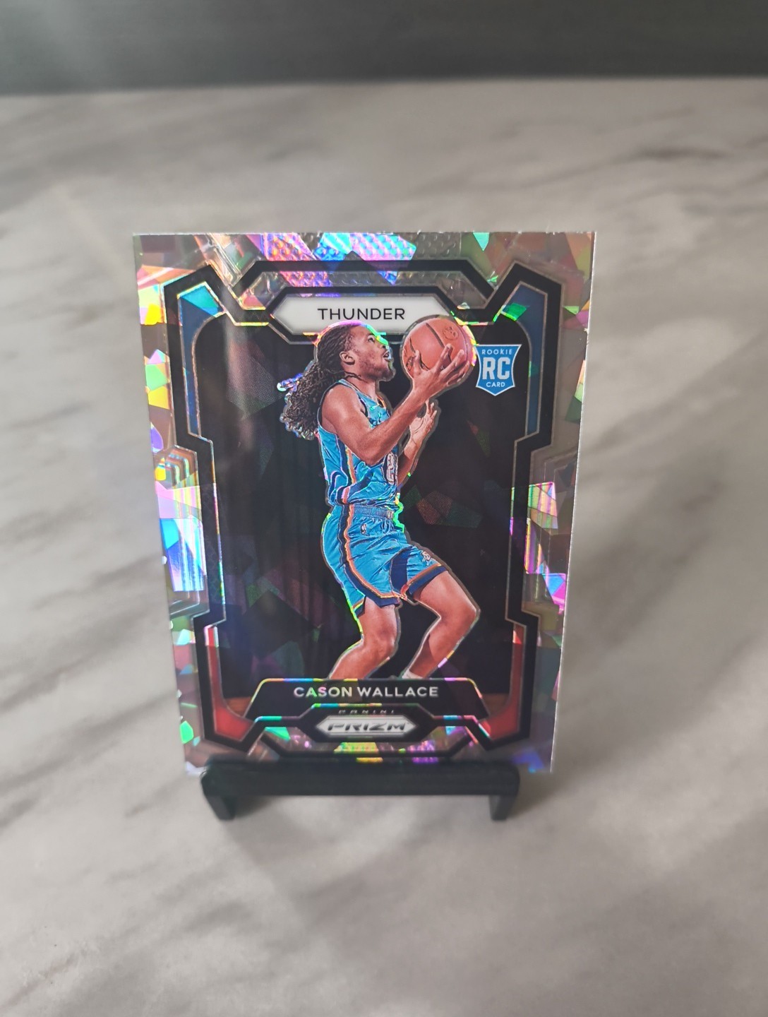 2023-24 Panini Prizm - Cason Wallace #139 Ice Prizm (RC)
