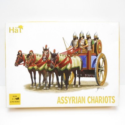 HaT 1/72 #8124 Assyrian Chariots x3