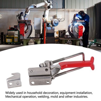 Toggle Clamp Stainless Steel Openness Adjustable Firm Fixing Buckle Latch 900kg