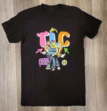 Vintage TLC 1992 Cross Colours Hip Hop Gift For Fans Unisex S-5XL Shirt MK86