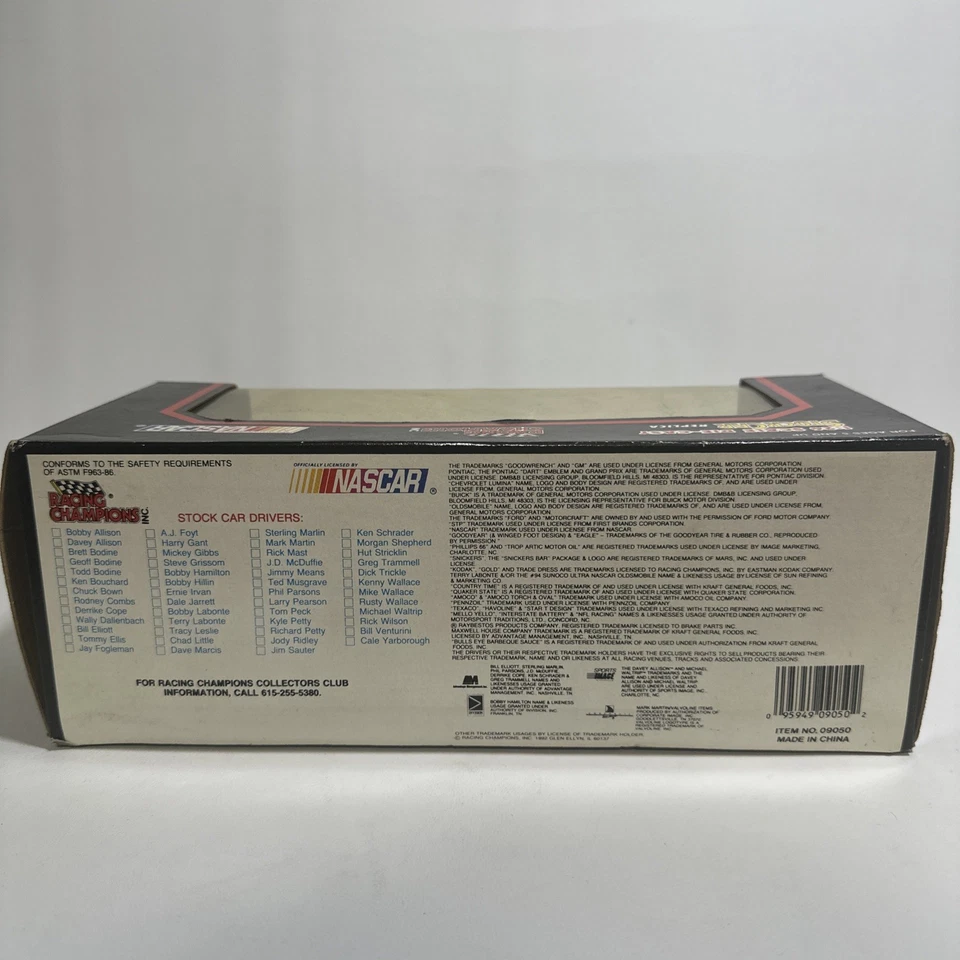 Réplica de coche Nascar Racing Champions Citgo Diecast Stock escala 1:24 nuevo en caja Foto 4 de 4