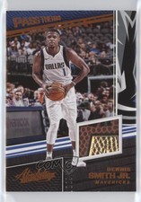 2017-18 Absolute Pass the Rock Basketball Memorabilia /165 Dennis Smith Jr 0b1