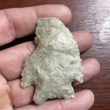 MLC s8161 Stilwell Hafted Uniface Knife Blade Scraper Arrowhead Ohio Artifact