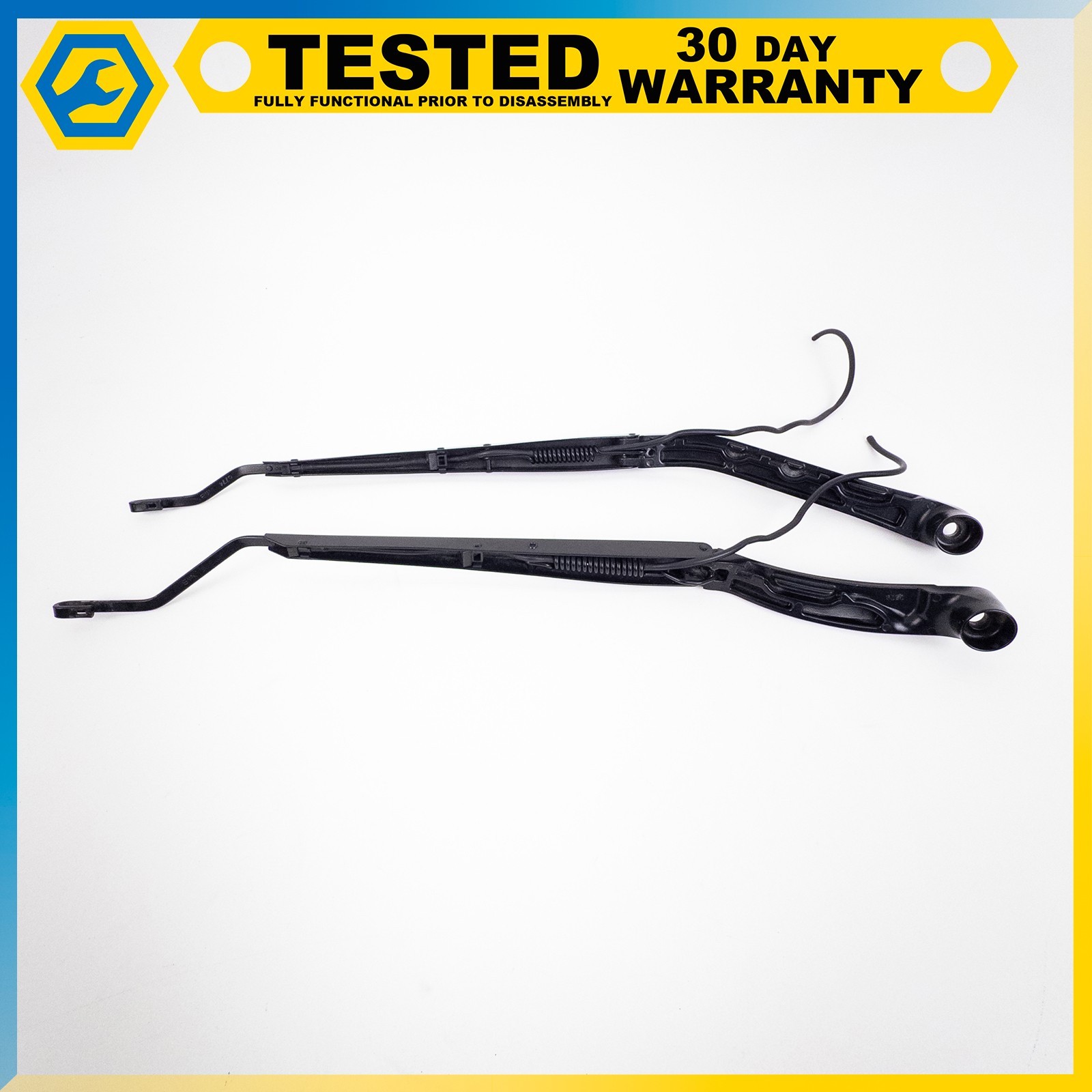 05-13 CHEVROLET CORVETTE C6 FRONT LEFT RIGHT WINDSHIELD WIPER ARM BLADE SET OEM