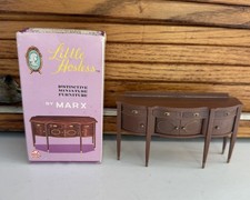 Vintage Dollhouse Furniture 1964 Marx Little Hostess Sideboard Original Box