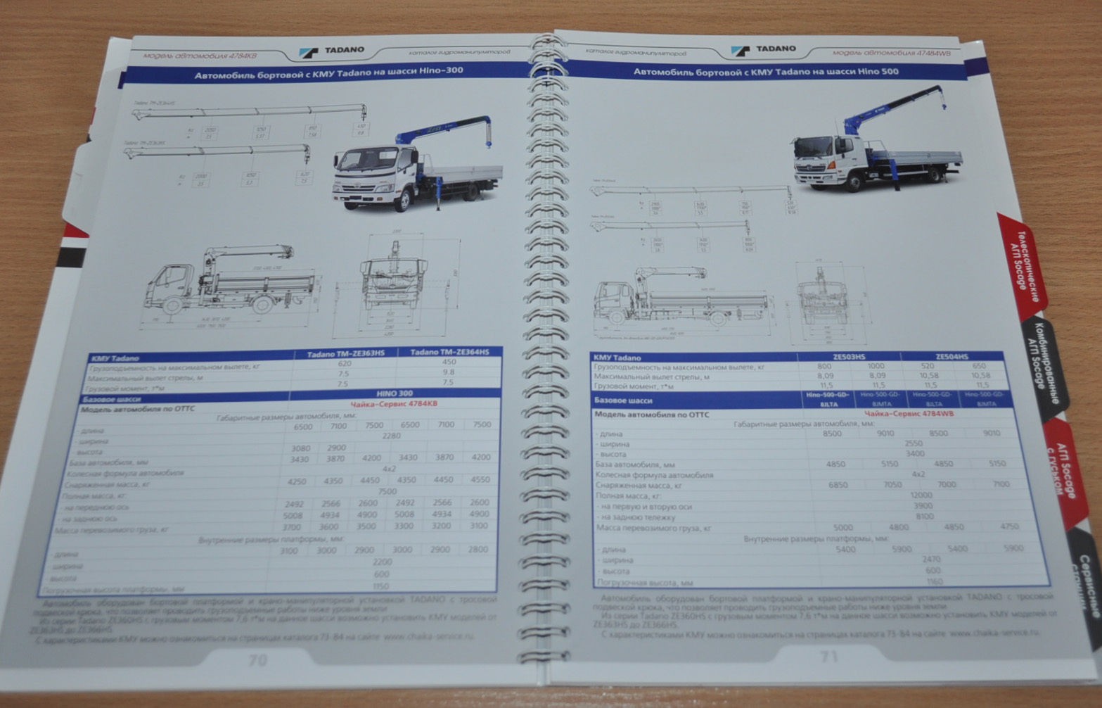 Chaika Service 2013 Catalog of Special Vehicles Part1 Russian Brochure Prospekt