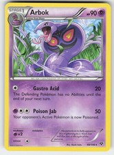 Arbok 48/146 Rare XY Pokemon Lightly Played