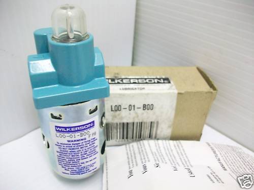 **NEW IN BOX** WILKERSON L00-01-B00 1/8" PNEUMATIC MINI AIR LINE LUBRICATOR - Picture 1 of 1