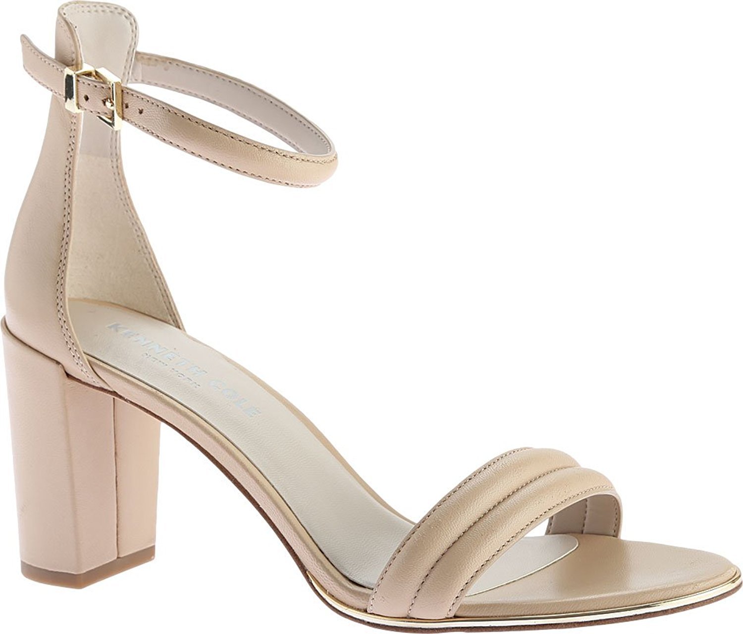 Kenneth Cole New York Damenschuhe Lex Leder Open Toe Ankle, Nude Leder, Größe 9.5 Kenneth Cole New York Damenschuhe Lex Leder Open Toe Ankle, Nude Leder, Größe 9.5