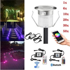 1-30pcs LED Deck Lighting Kits WiFi Controller Low Voltage LED Deck Lighting RGB