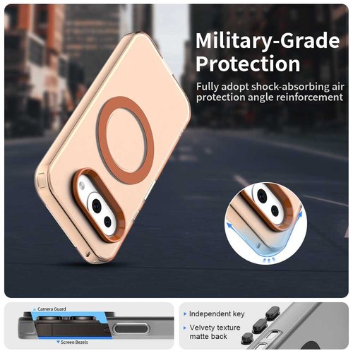 Flexible Mag. TPU Case with Anti-Slip Design Fits Google Pixel 9A - Protective - 第 2/14 張圖片