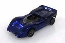 Vintage Hot Wheels Redline Purple McLaren M6A 1969 Black Interior #J28