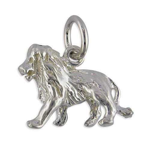 Sterling Silver Lion Charm-2.5 grams, UK SELLER - Picture 1 of 1