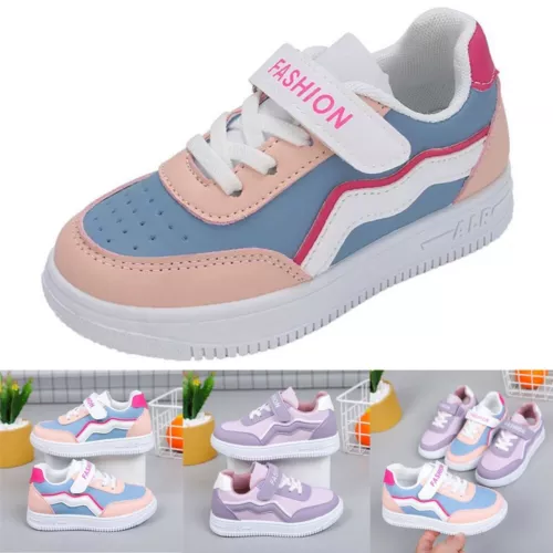 Mädchenschuhe Kinder Sneaker Schuhe Turnschuhe Jungen Sportschuhe Gr.26-37 DE - Bild 2 von 25
