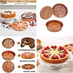 The 3-in-1 Copper Mold Cake Pan Is Made For Even Baking Every Time | eBay