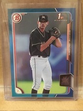 2015 Justin Jacome /150 Bowman Rookie Blue Parallel Free Shipping