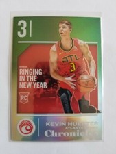 2018-19 PANINI CHRON GREEN PRIZM KEVIN HUERTER RC! 3/25! 1/1! ROOKIE JERSEY #!
