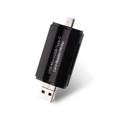 2pcs  New Android type-C dual purpose card reader SD / TF / U disk card reader