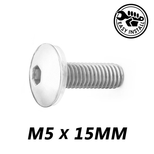 Silver Motorcycle Windscreen Bolts Screws 8pcs For Suzuki GSXS1000F 17-22 21 20 - Picture 2 of 4