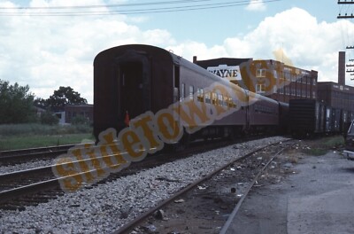 Vtg 1987 Train Slide 611 NW Norfolk & Western Steam Engine X1M008