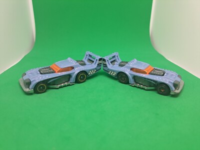 Hot Wheels Two Timer Pearl Light Blue Spoiler Toy Car Vehicle Loose *Lot Of 2*