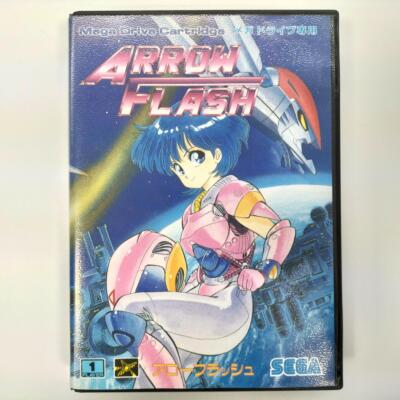 Sega ARROW FLASH megadrive Genesis Japan Game