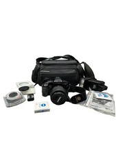 lot Minolta Maxxum 5000i film camera with Tamron AF 179D 28-105mm lense READ