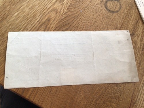 U. S. Equitable Life Assurance 1925 receipt with King George v stamp A12308 - Picture 4 of 4