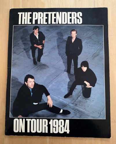 CHRISSIE HYNDE / PRETENDERS 1984 LEARNING TO CRAWL TOUR CONCERT PROGRAM BOOK