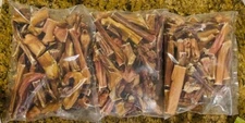 5 Pounds BULLY STEER STICKS BITES Ends and Pieces Dog Treats USA Like TRUE CHEWS