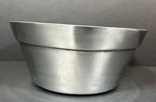 MARIPOSA BRILLANTE 7" FLOWER POT SALAD BOWL CAST ALUMINUM