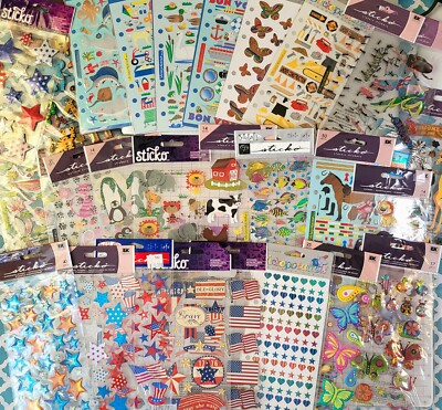 VINTAGE STICKO AND STICKOPOTOMUS STICKERS - ALL BNIP - YOUR CHOICE $2/each