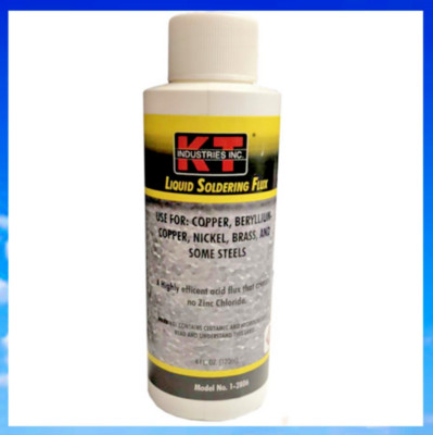 Soldering Liquid Flux, KT Industries Inc., Copper, Nickel, Brass & Some Steels