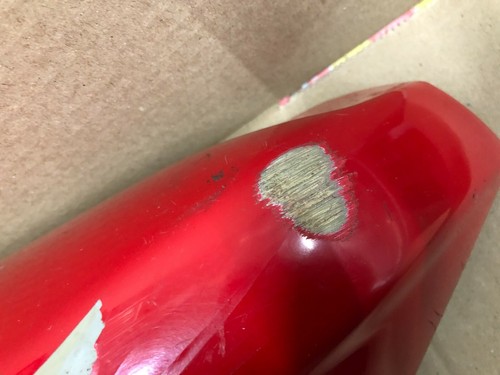 DUCATI MTS 1000 MULTI STRADA 04 RH SIDE PANEL GENUINE 48231111A RED D238* - Picture 5 of 11
