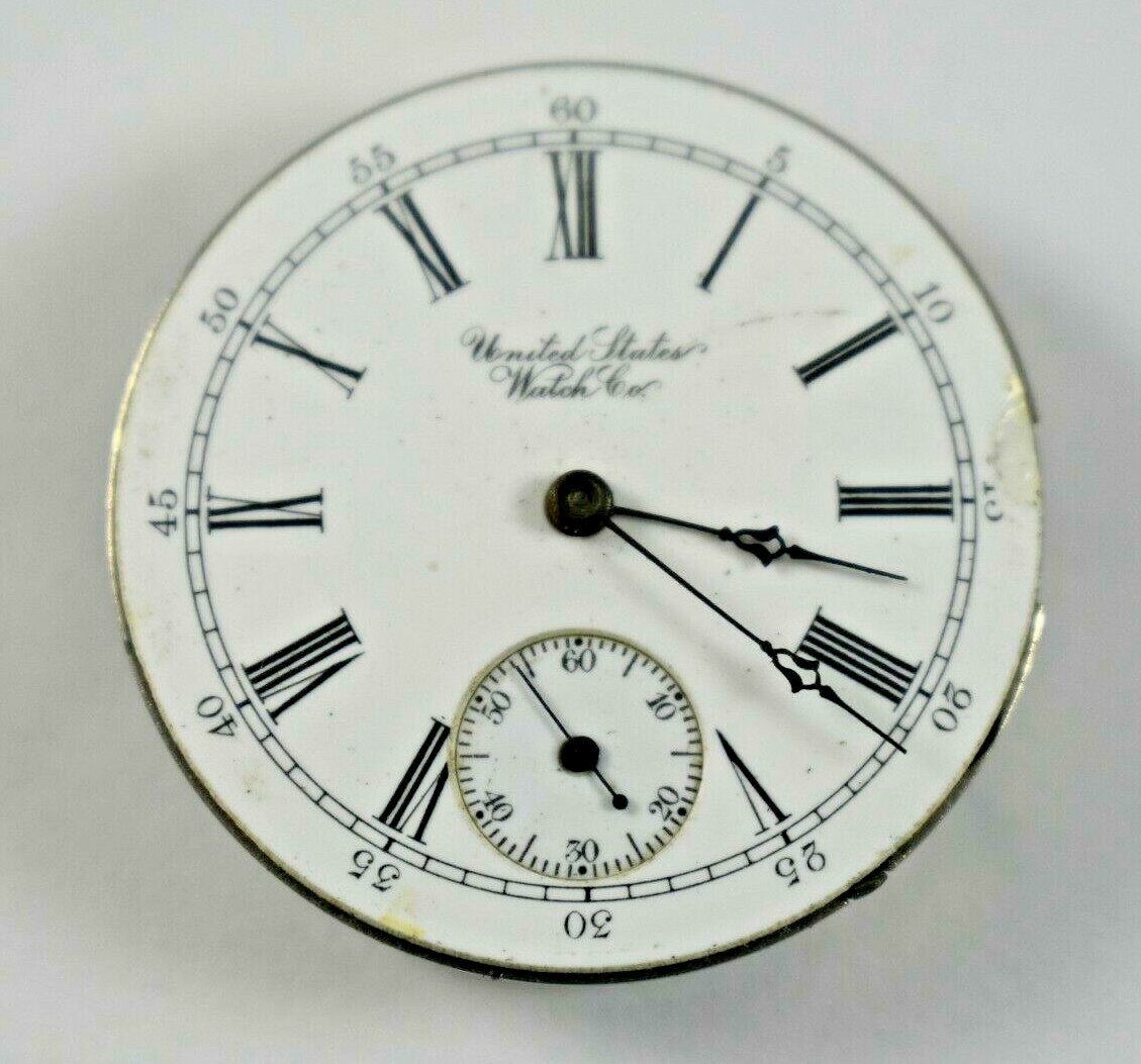 U.S. Watch Co. (Waltham, Mass) Grade 62 Pocket Watch image 2