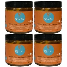 4 Pack Curls Passion Fruit Curl Control Paste 4 oz Sculpting Shine Pomade 