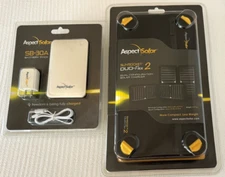 Aspect Solar's DUO-Flex2 SP-138 Solar Charger  +  SB-30A Battery Pack  BRAND NEW