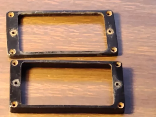 1960s Gibson ES-335 Orig mounting Ring surrounds vintage luthier project part 60