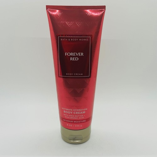 2-Pack Bath & Body Works FOREVER RED Ultimate Hydration Body Cream 8 oz - Picture 4 of 6