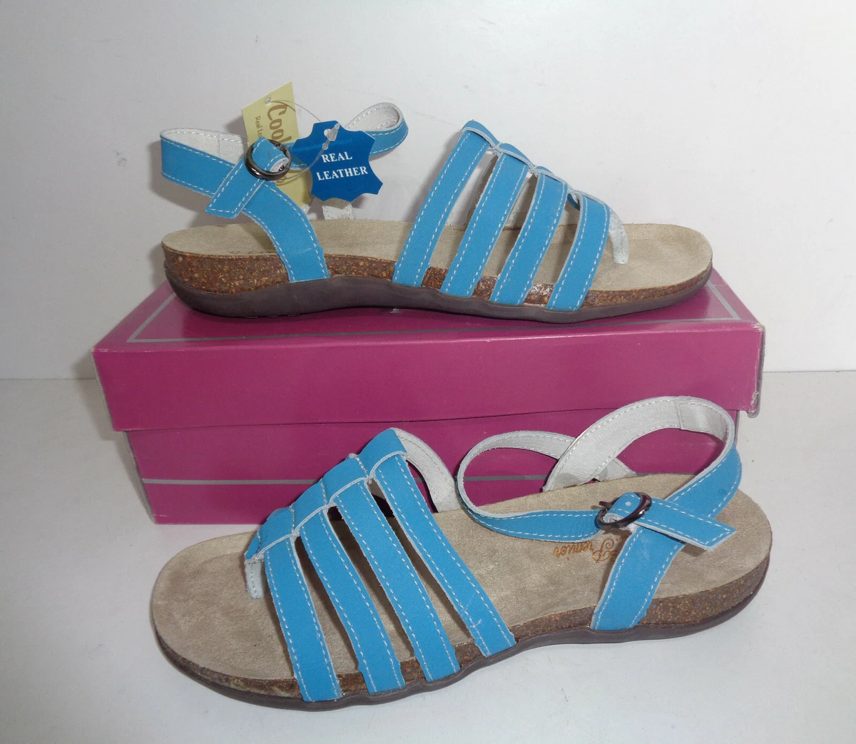 Turquoise sandals shop