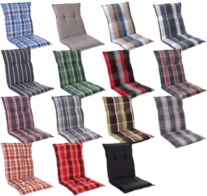 Niedriglehner Auflage Gartenstuhl Auflage 103x52 Cm Sitzauflagen Polster Kissen Ebay