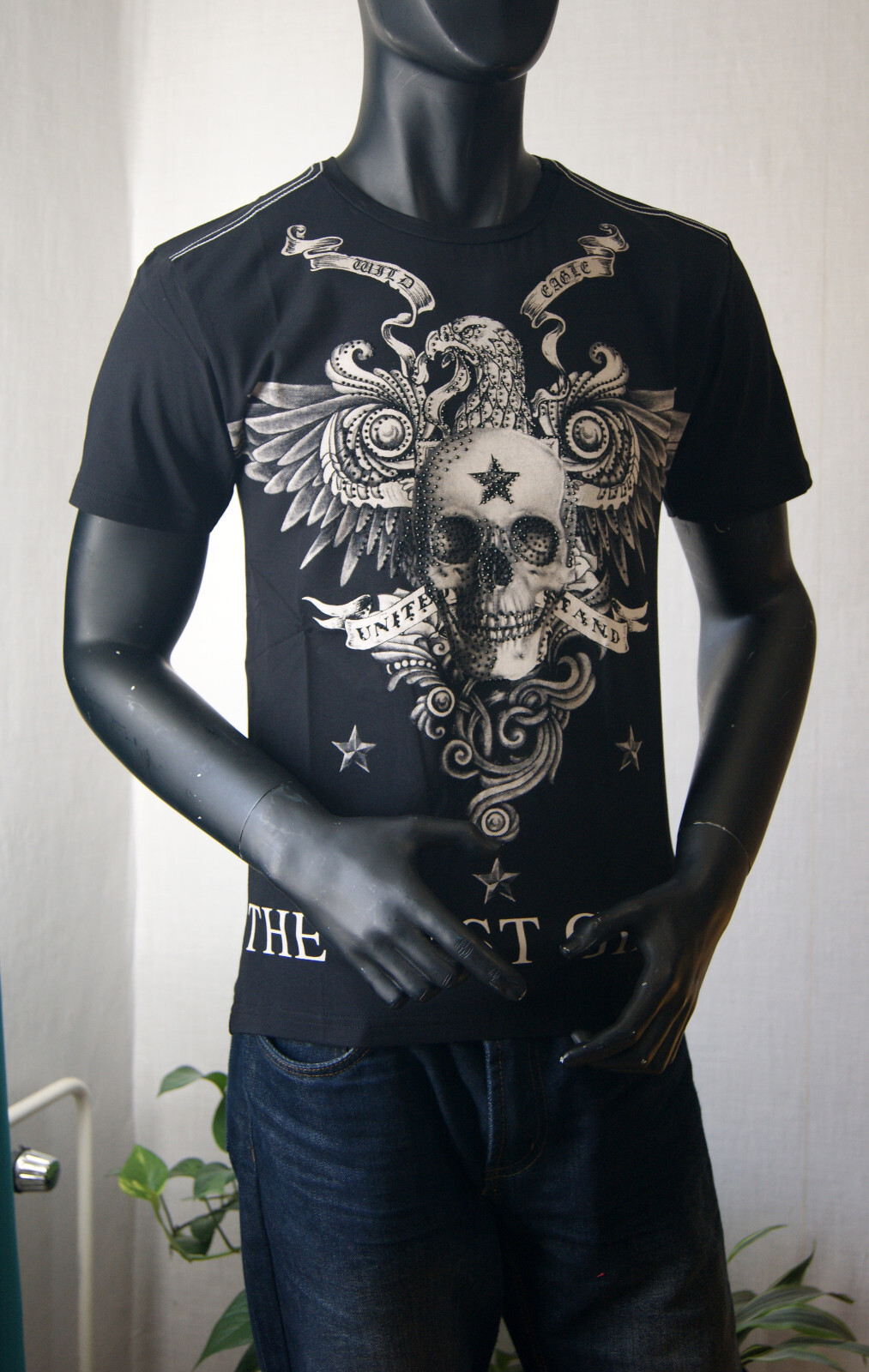 AIEOE Herren Tank Top Vintage - 3D Druck Totenkopf Muskelshirt Slim Fit