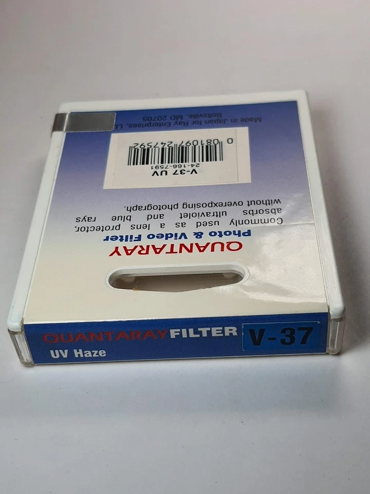 37mm UV Lens Glass Protection Filter Guard Safety Protector 37UV 37 mm E37 Japan - Image 4 of 4