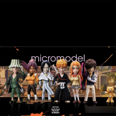 6Pcs YZ Studio Bleach Inoue Orihime Resin Statue In Stock Kurosaki
