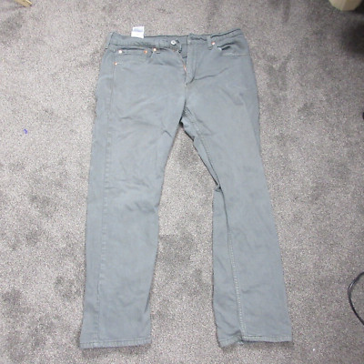 Levis Jeans Mens 34X30'' Gray 550 Denim Relaxed Grunge Workwear