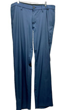 Travis Mathew Men's Blue 38x30 Polyester Blend Golf Pants G2