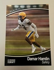 DAMAR HAMLIN 2021 Sage Premier Draft #118 Univ of Pittsburgh/Buffalo Bills